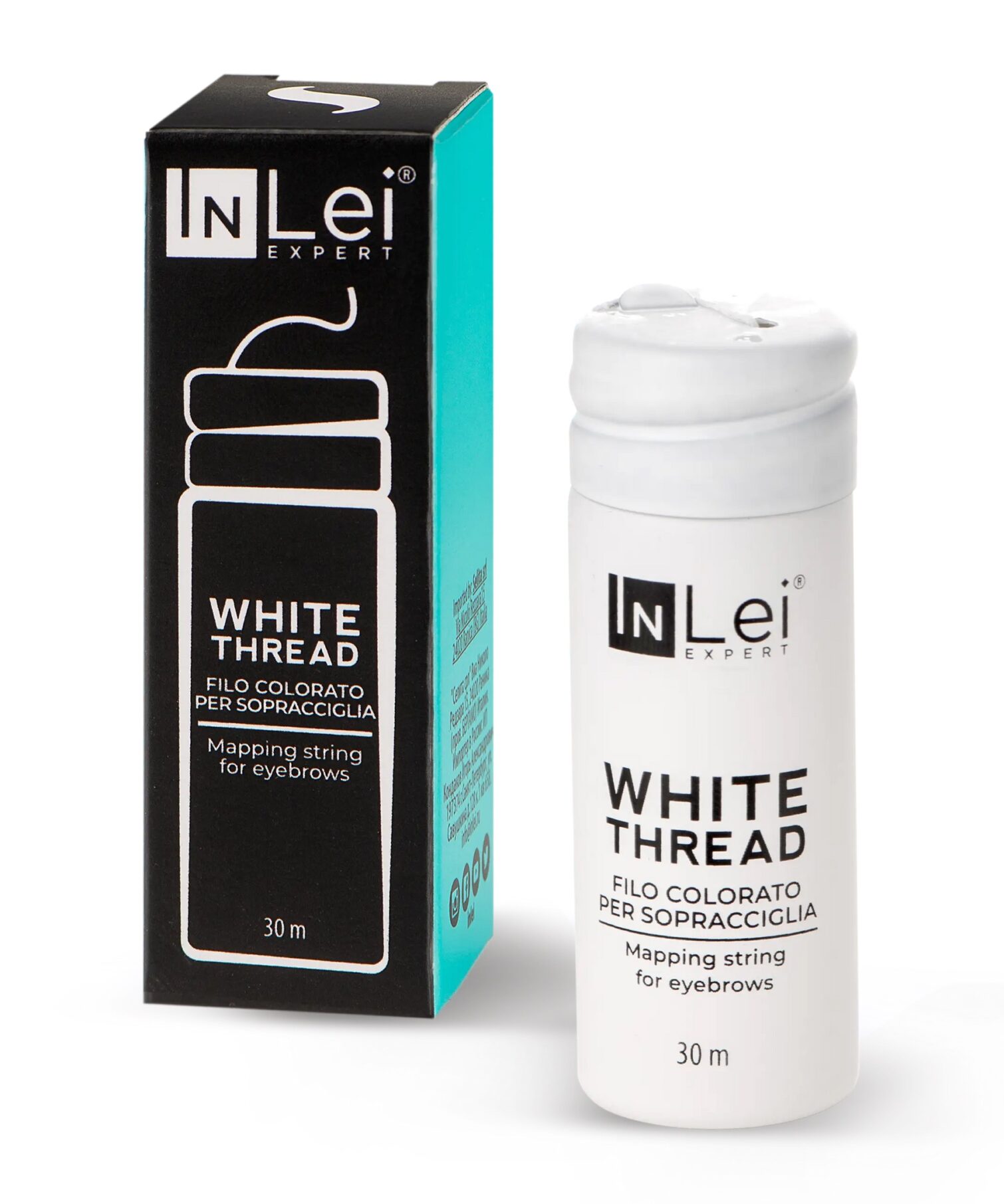 Конец за вежди, бял, 30 м.