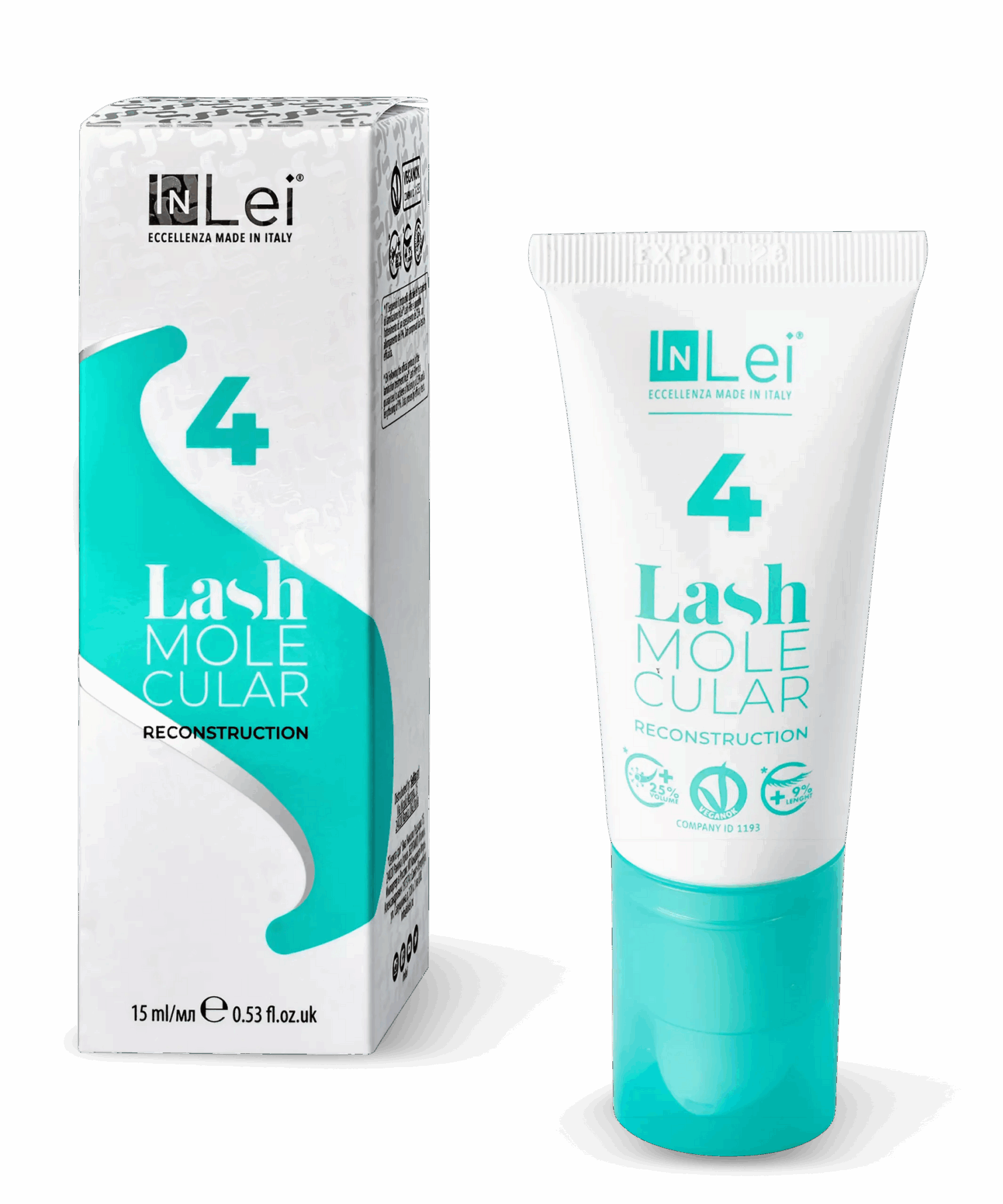 LASH MOLECULAR 4 за мигли и вежди 15 мл.